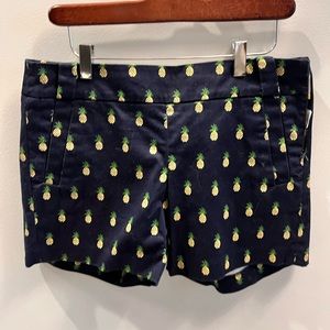 J Crew Pineapple Shorts